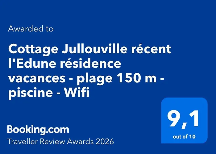 Recent L'edune - 150 M -piscine - Wifi * Jullouville-les-Pins